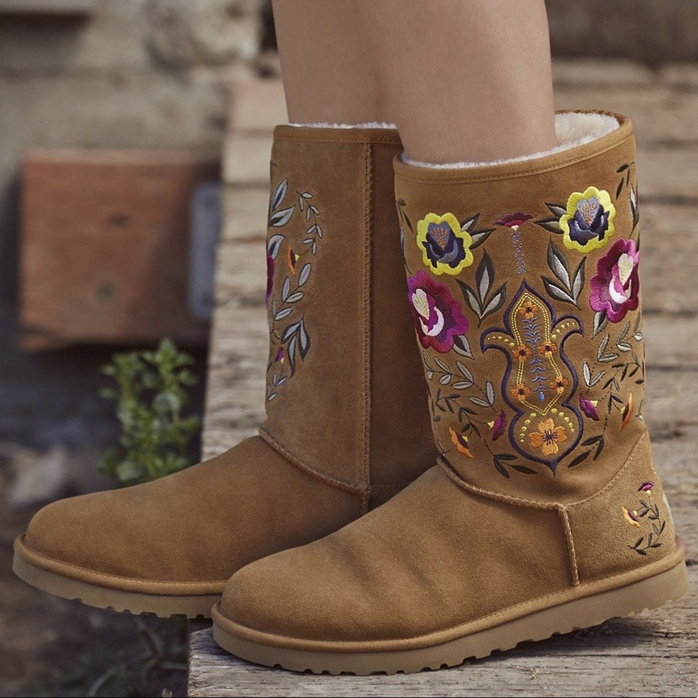 Embroided UGG Boots